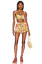 view 4 of 4 x REVOLVE Roxanne Short in Mango Floral