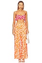 view 4 of 4 x REVOLVE Mar Wide Leg Pant in Orange Ditsy Floral
