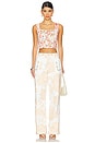 view 5 of 6 x REVOLVE Veronik Pants in Floral Cream Multi
