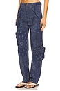 view 3 of 6 Lisina Atma Pant in Multicolor
