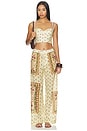 view 5 of 6 PANTALON CAROLINE in Multicolor