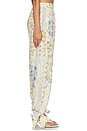view 3 of 6 PANTALON ZAIDA BLEU in Multicolor