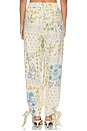view 4 of 6 PANTALON ZAIDA BLEU in Multicolor