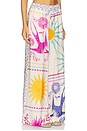 view 2 of 6 PANTALON JANIS ALINA in Multicolor