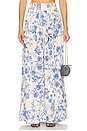view 1 of 6 Jenna Maxi Skirt in Blue Floral