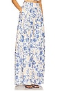 view 2 of 6 Jenna Maxi Skirt in Blue Floral