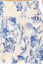 view 6 of 6 Jenna Maxi Skirt in Blue Floral