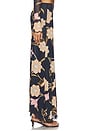 view 3 of 6 x REVOLVE Brace Skirt in Burgundy Floral in Navy