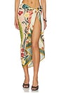 view 1 of 6 Marine Plume Sarong in Multicolor