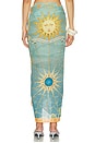 view 4 of 6 Marine Solstice Sarong in Multicolor