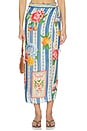 view 1 of 6 Zinna Basket Sarong in Multicolor