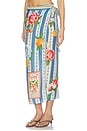 view 3 of 6 Zinna Basket Sarong in Multicolor