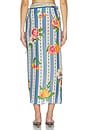 view 4 of 6 Zinna Basket Sarong in Multicolor