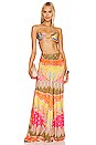 view 4 of 4 FALDA MAXI ABBA in Multicolor