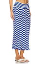 view 2 of 6 x REVOLVE Mira Midi Skirt in Dashi Blue Multi