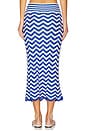 view 4 of 6 x REVOLVE Mira Midi Skirt in Dashi Blue Multi
