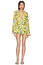 view 1 of 3 Mara Romper in Yellow