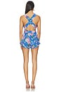 view 3 of 4 Romper x REVOLVE in Blue Floral