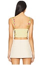 view 3 of 4 x REVOLVE Lupe Bustier Top in Green Multi