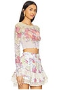 view 2 of 4 x REVOLVE Nelly Crop Top in Sage Multi