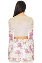 view 3 of 4 x REVOLVE Nelly Crop Top in Sage Multi