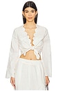 view 1 of 4 x REVOLVE Solei Blouse in Ivory