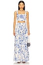 view 4 of 4 Kosia Crop Top in Blue Floral