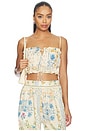 view 1 of 4 Vichy Bleu Top in Multicolor