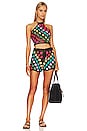 view 4 of 4 Spritz Crop Top in Multicolor