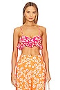 view 1 of 4 x REVOLVE Mae Crop Top in Fuchsia Ditsy Floral