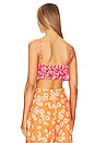 view 3 of 4 x REVOLVE Mae Crop Top in Fuchsia Ditsy Floral