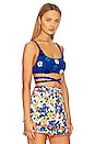 view 2 of 4 x REVOLVE Albany Crop Top in Navy Floral