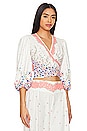 view 2 of 4 x REVOLVE Asia Cropped Blouse in Meadow