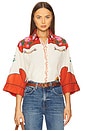 view 1 of 7 Chrissy Nopal Button Up Shirt in Multicolor