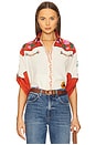 view 2 of 7 Chrissy Nopal Button Up Shirt in Multicolor