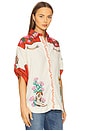 view 4 of 7 Chrissy Nopal Button Up Shirt in Multicolor