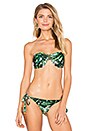view 1 of 5 TOP BIKINI REVERSIBLE BENDITO COCO in Palm Tree Explosion