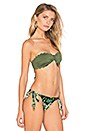 view 3 of 5 TOP BIKINI REVERSIBLE BENDITO COCO in Palm Tree Explosion