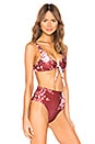 view 2 of 4 Grace Reversible Bikini Top in Aura