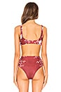 view 3 of 4 Grace Reversible Bikini Top in Aura