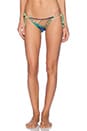 view 1 of 4 Bendito Peacock String Bikini Bottom in Multi