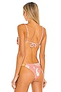 view 3 of 4 Lina Maniera Bikini Top in Rose