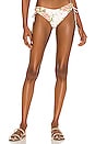view 1 of 4 Eda Blomma Embroidered Bikini Bottom in Beige