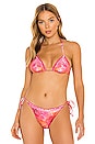 view 1 of 5 TOP BIKINI LOLITA in Fuchsia