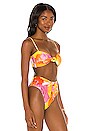 view 3 of 5 X REVOLVE Lucile Bikini Top in Yellow Funky Blooms
