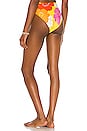 view 3 of 4 X REVOLVE Isabella Bikini Bottom in Yellow Funky Blooms