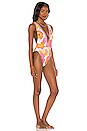 view 2 of 4 X REVOLVE Ellis One Piece Bikini in White Funky Blooms