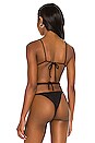 view 3 of 4 Lina Kezia Bikini Top in Black