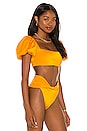 view 2 of 4 Calista Arabella Bikini Top in Yellow