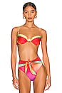 view 1 of 4 TOP BIKINI IRENE in Rainbow